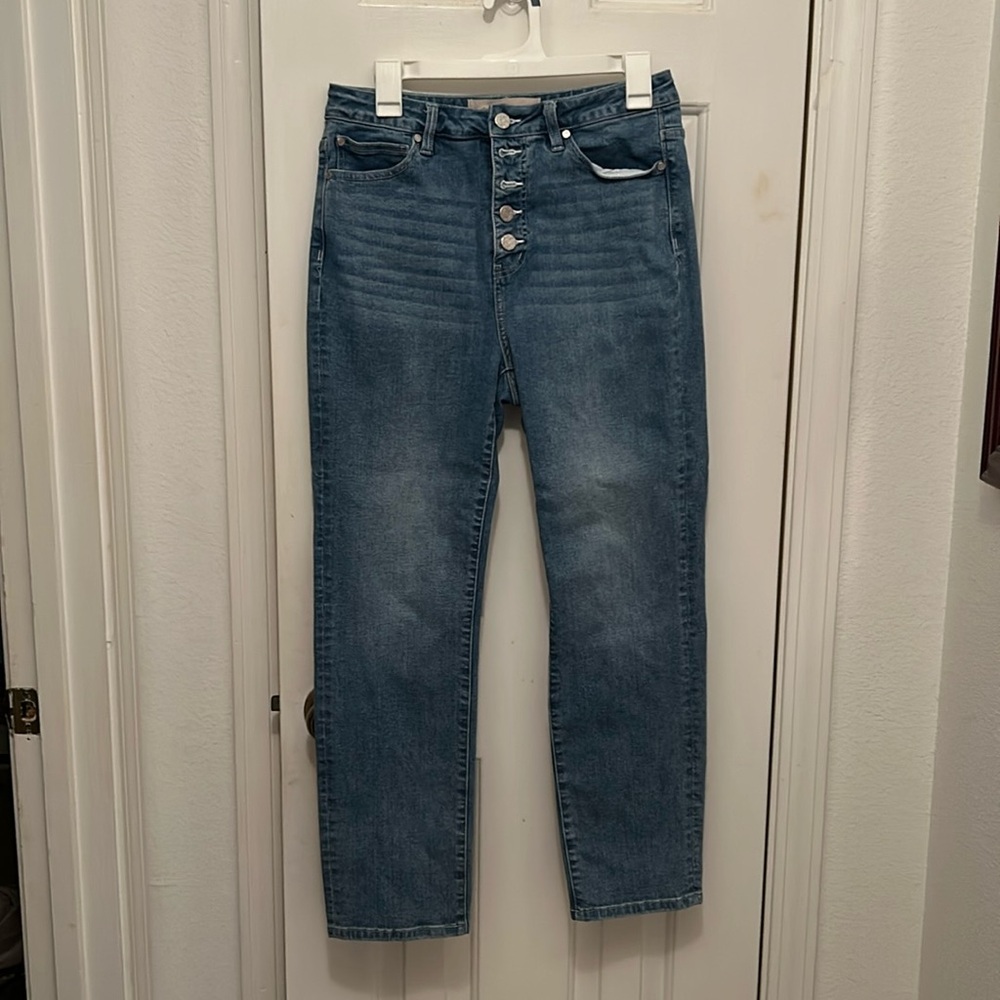 Button fly size 10 jeans